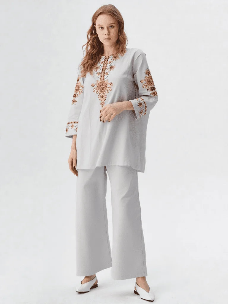 Bahaaran – Premium Embroidered Co-ord Set | CLOTHWISE