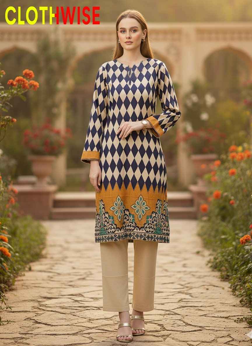 Slub Essence – 2PC/3-PCS Printed Slub Lawn by Clothwise
