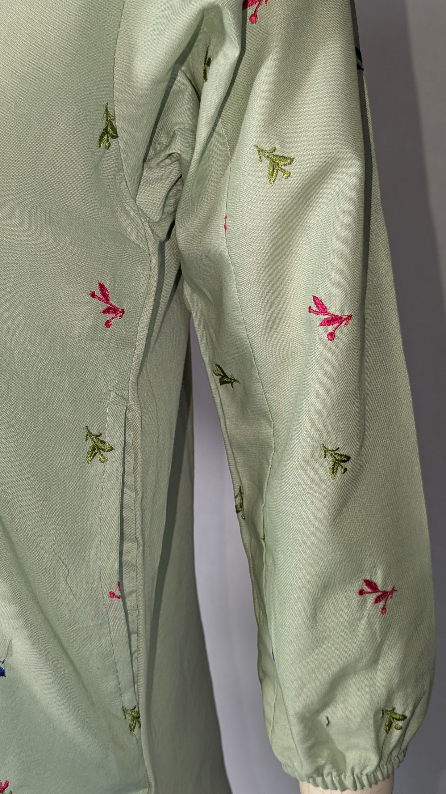 Blossom – Embroidered Co-ord Set with Side Pockets