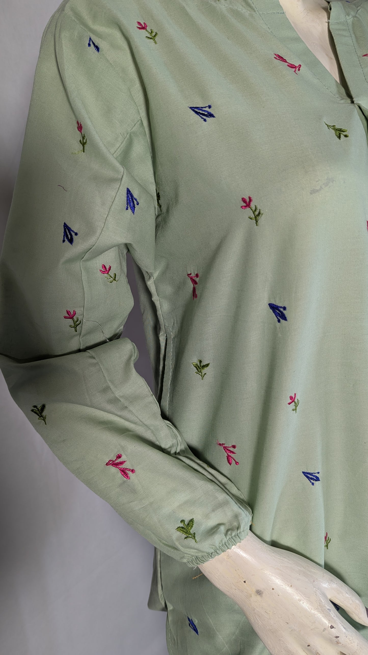 Blossom – Embroidered Co-ord Set with Side Pockets