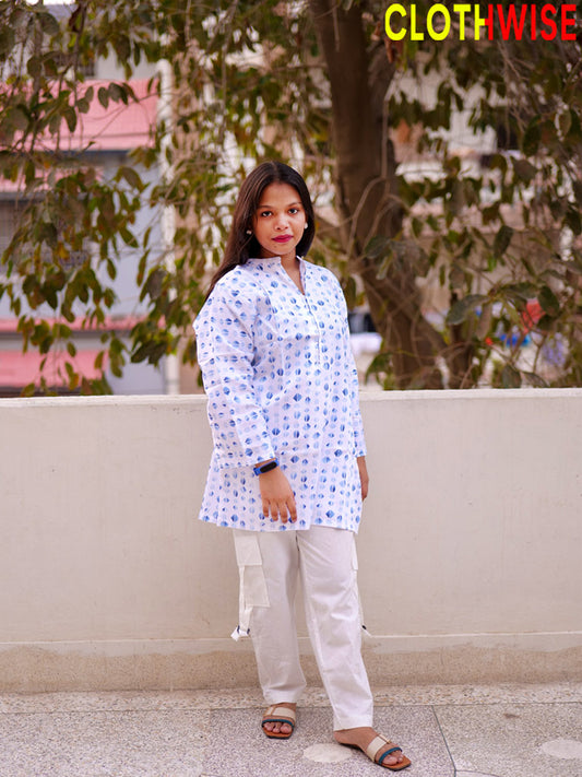 Trooper Co-ord Set | Printed Cotton Shirt & Cargo Trouser with Pockets