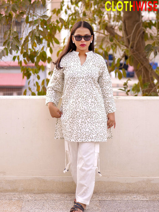 Trooper Co-ord Set | Printed Cotton Shirt & Cargo Trouser with Pockets