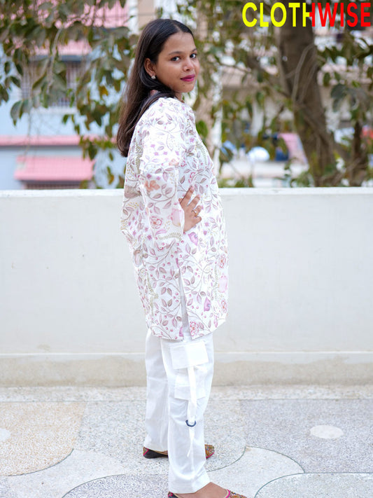 Trooper Co-ord Set | Printed Cotton Shirt & Cargo Trouser with Pockets