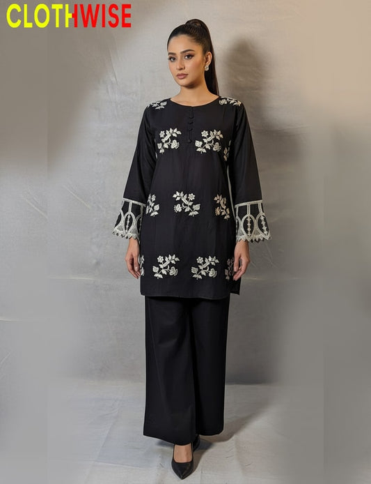 women wearing CLOTHWISE famous cotton embroidered co-ord sets