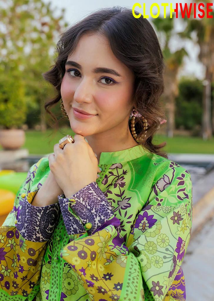 Saiyaara – Printed Slub Lawn Co-ord Set