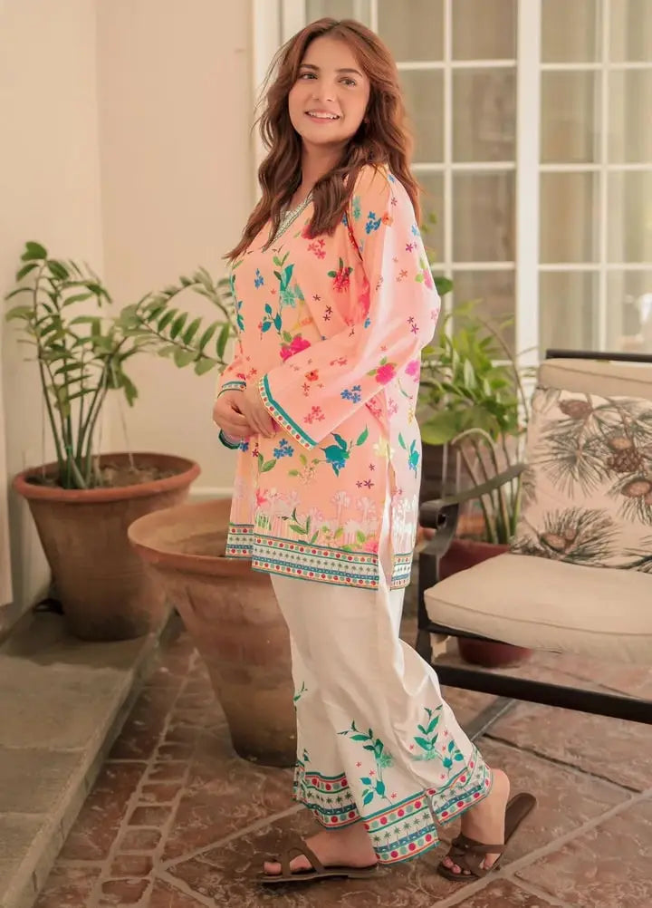 Saiyaara – Printed Crepe Silk Co-ord Set | Stylish 2-Piece Women’s Outfit