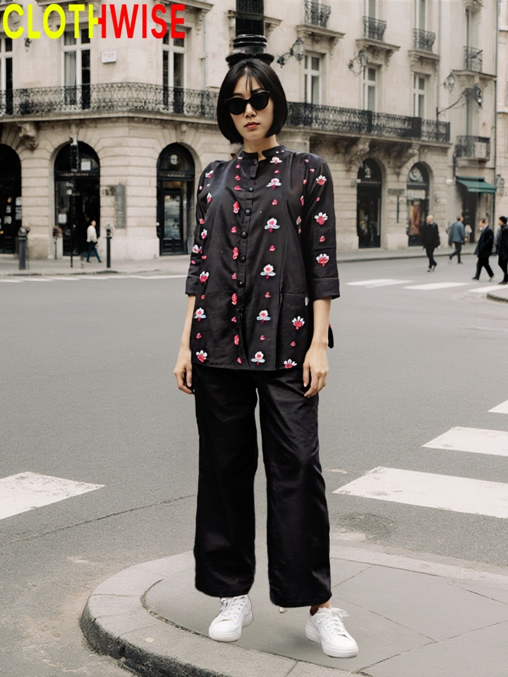 Gulsara embroidered co-ord set for women