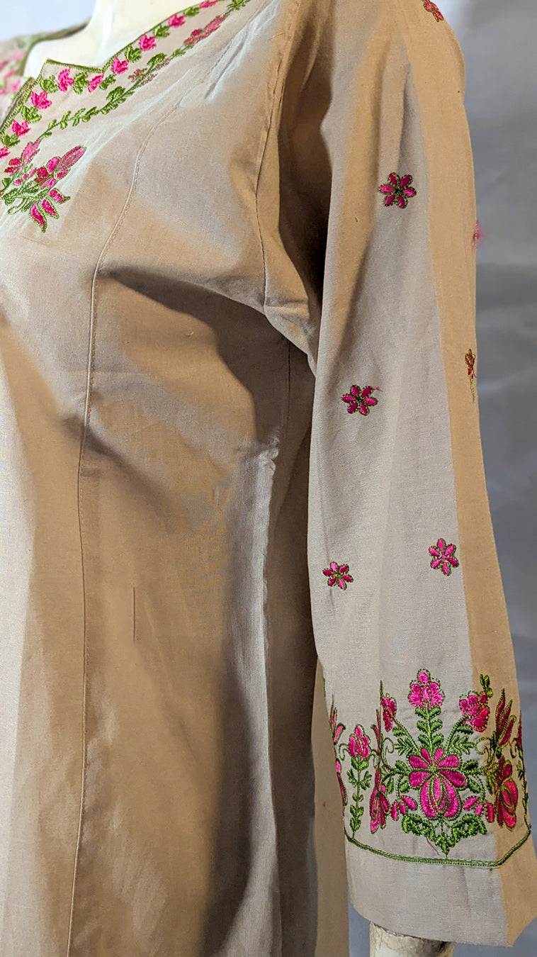 Rangzaar β 2 Piece Embroidered Cotton Co-ord Set for Girls & Women