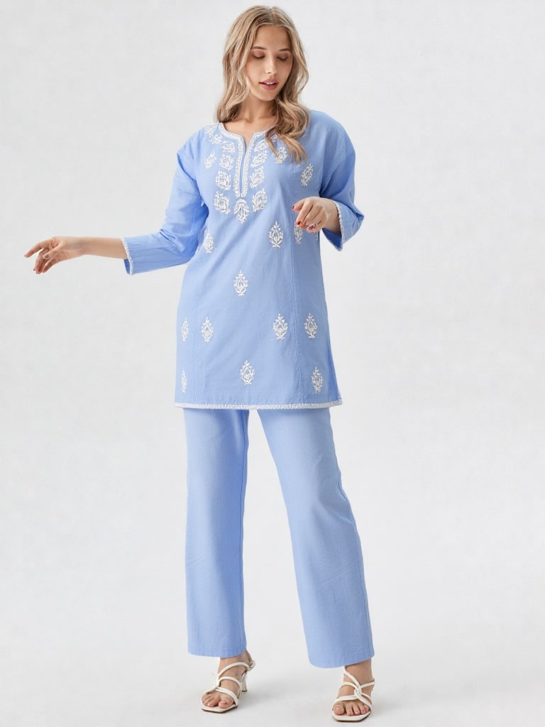 ZARIA – 2-Piece Cotton Co-Ord | where threads tell a story
