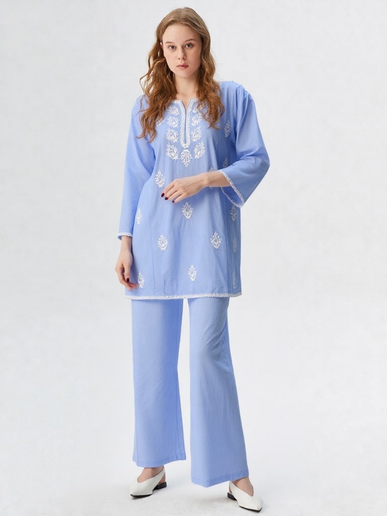 ZARIA – 2-Piece Cotton Co-Ord | where threads tell a story