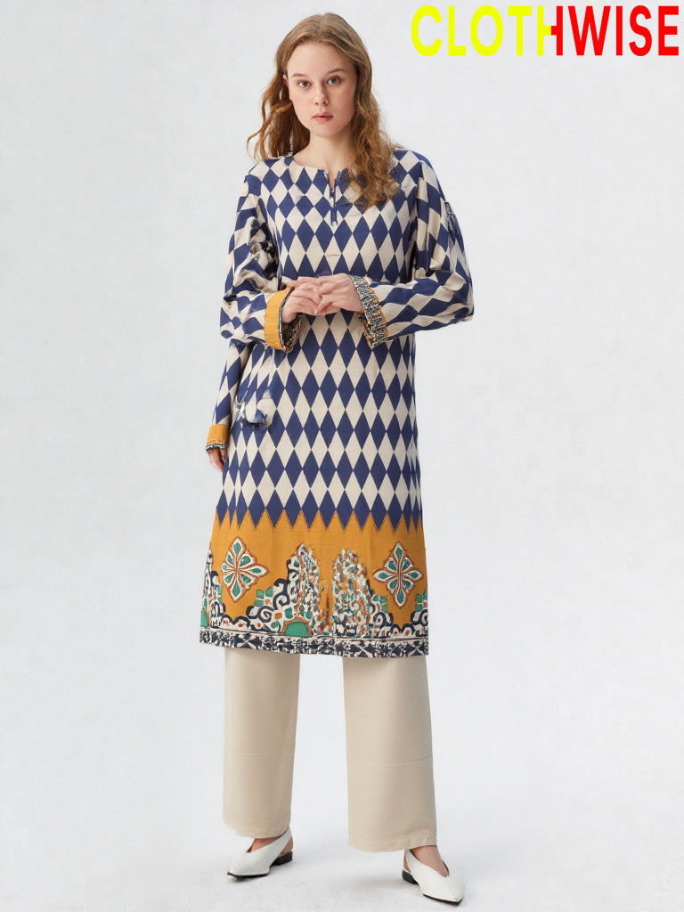 Slub Essence – 2PC/3-PCS Printed Slub Lawn by Clothwise