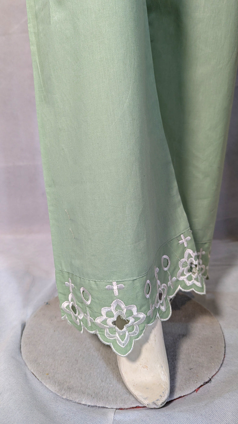 Yashal – 2-Piece Embroidered Cutwork Co-ord Set