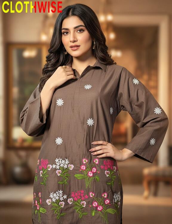 women wearing brown outfit