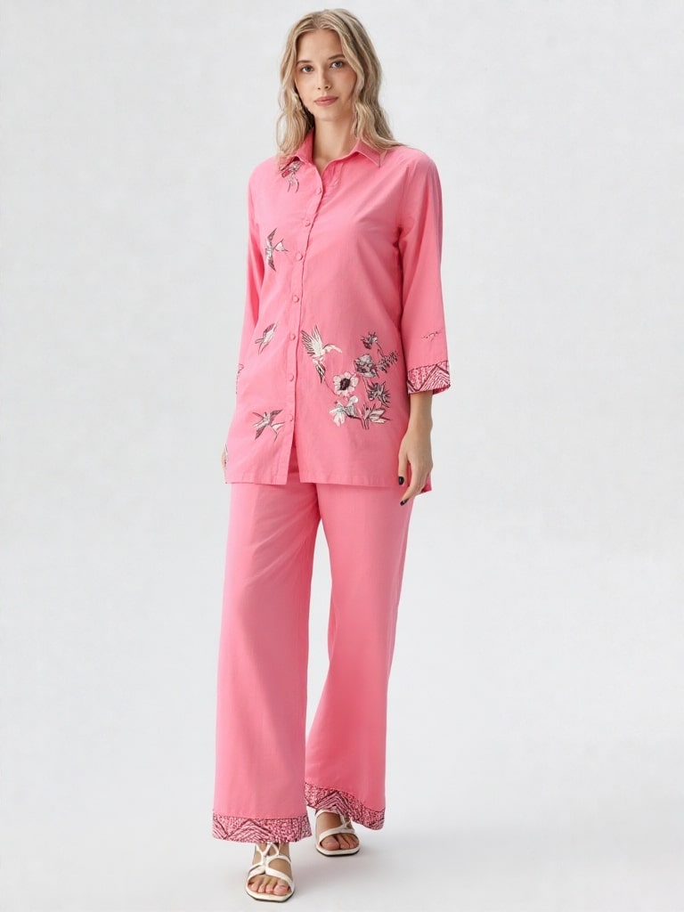 Avenya – Premium Embroidered Co-Ord Set (2-Piece)
