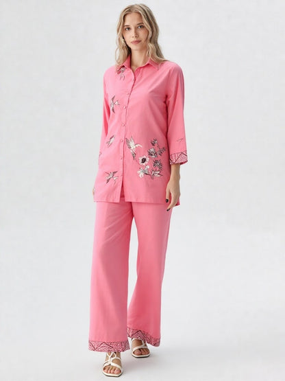 Avenya – Premium Embroidered Co-Ord Set (2-Piece)