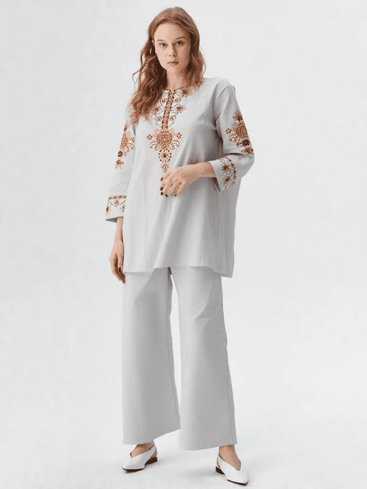 Bahaaran – Premium Embroidered Co-ord Set | CLOTHWISE