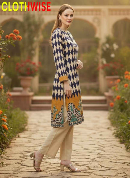 Slub Essence – 2PC/3-PCS Printed Slub Lawn by Clothwise