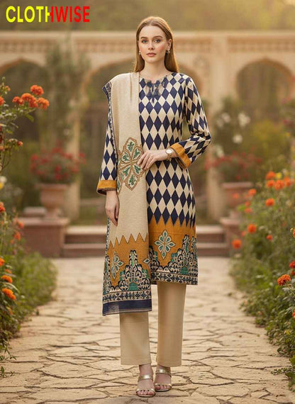 Slub Essence – 2PC/3-PCS Printed Slub Lawn by Clothwise