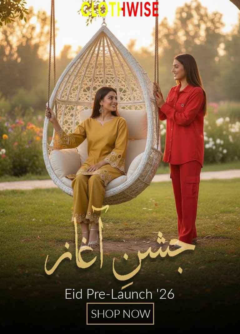 ClothWise Pakistani Premium Embroidered Suits Collection