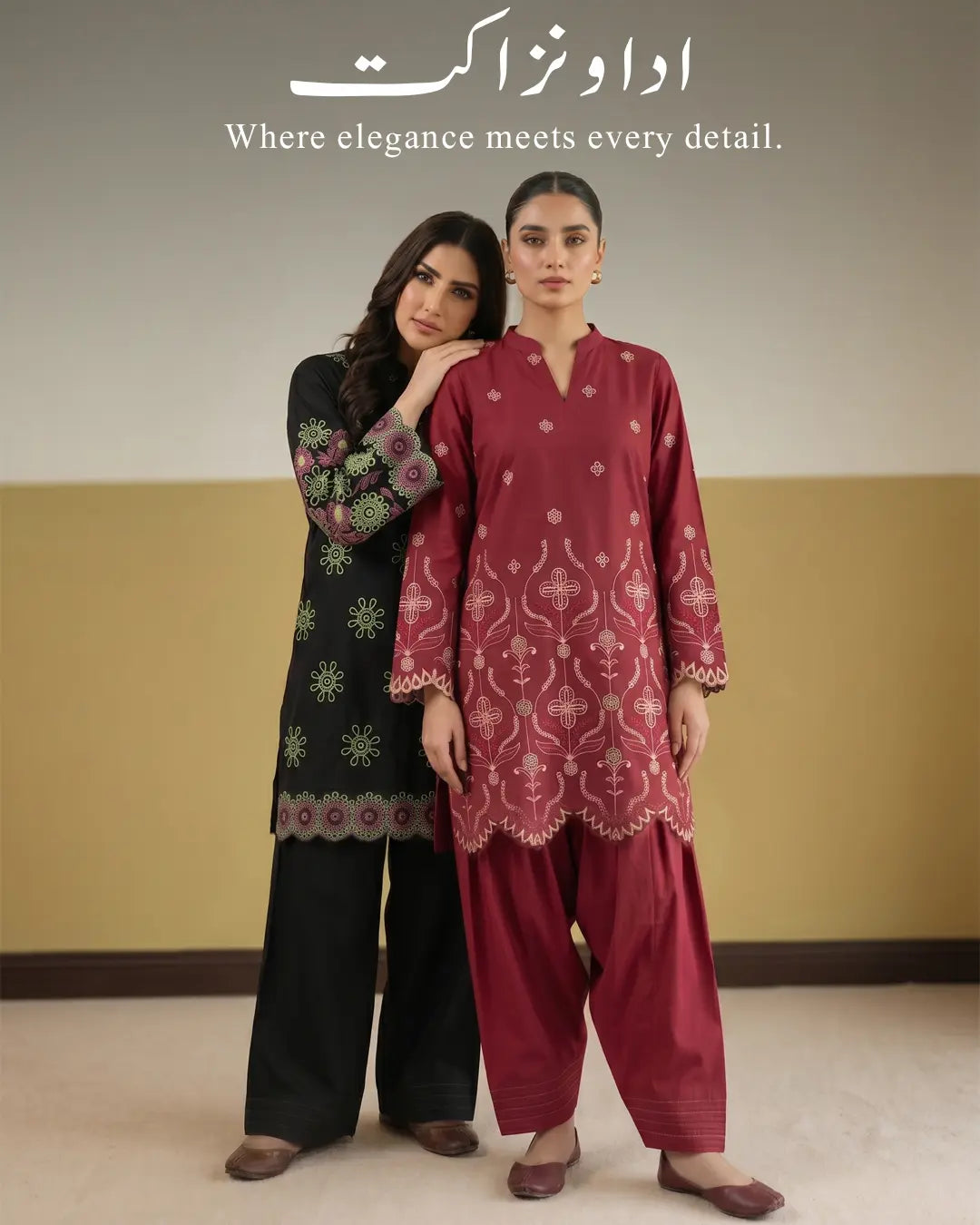ClothWise Pakistani Premium Embroidered Suits Collection