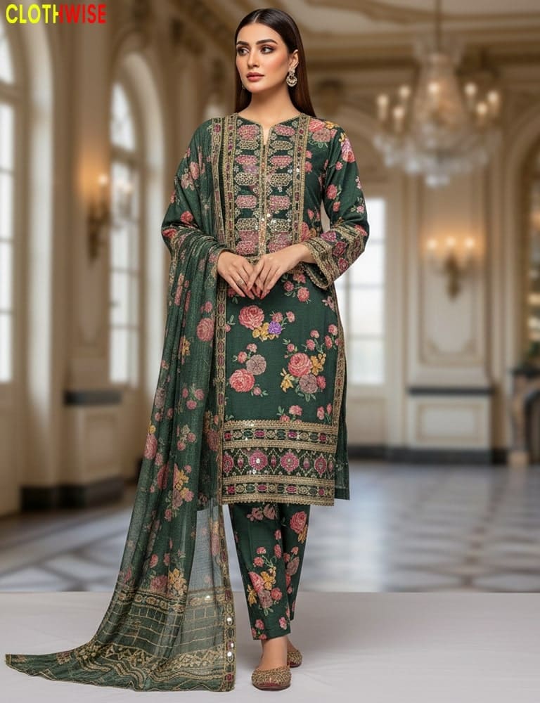 women wearing 3-pcs suit aneelas by clothwise