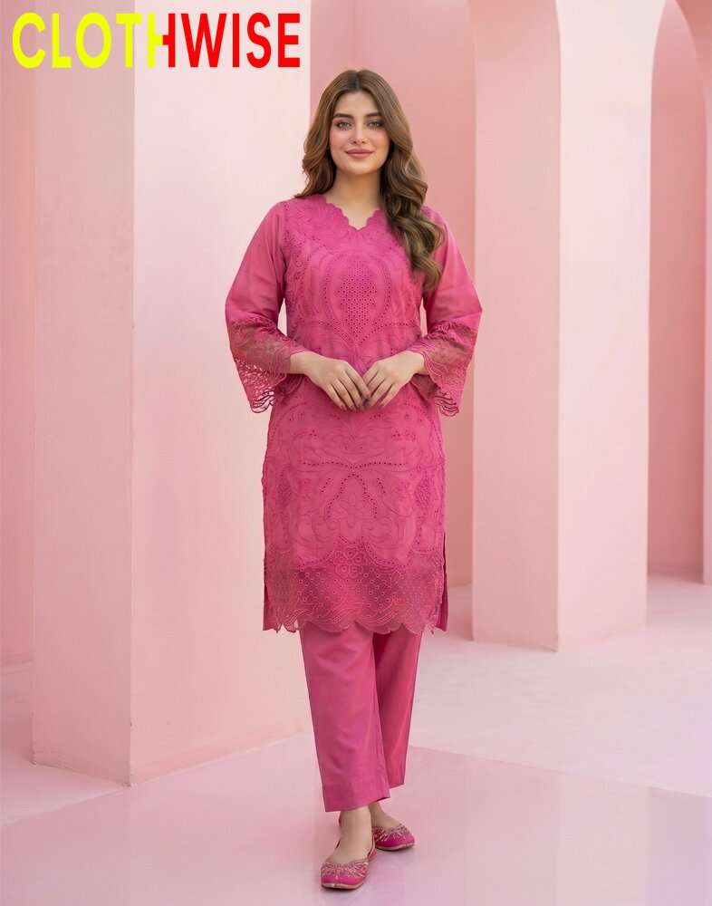 Zartaaj - Raspberry Royale Premium Embroidered 3-Piece Luxury Collection - Pakistani Women Pret | CLOTHWISE