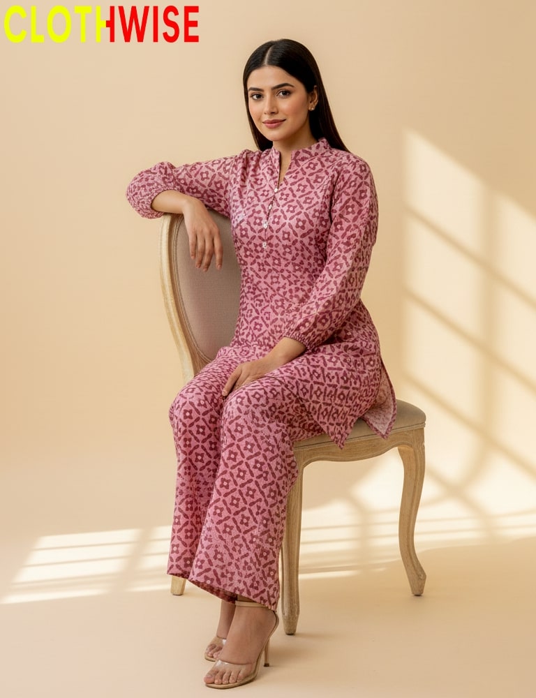 Elanora – Printed Cotton Co-ord Set by Clothwise