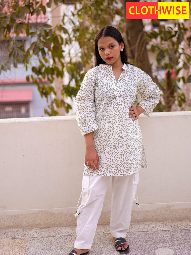 Trooper Co-ord Set | Printed Cotton Shirt & Cargo Trouser with Pockets
