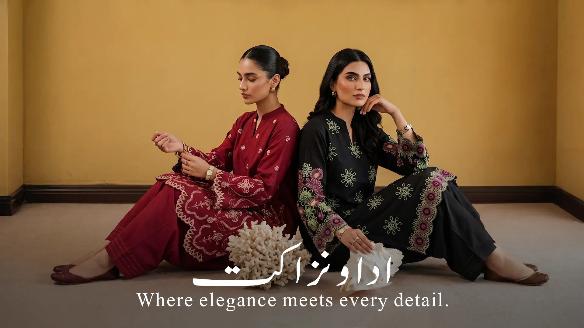 ClothWise Pakistani Premium Embroidered Suits Collection