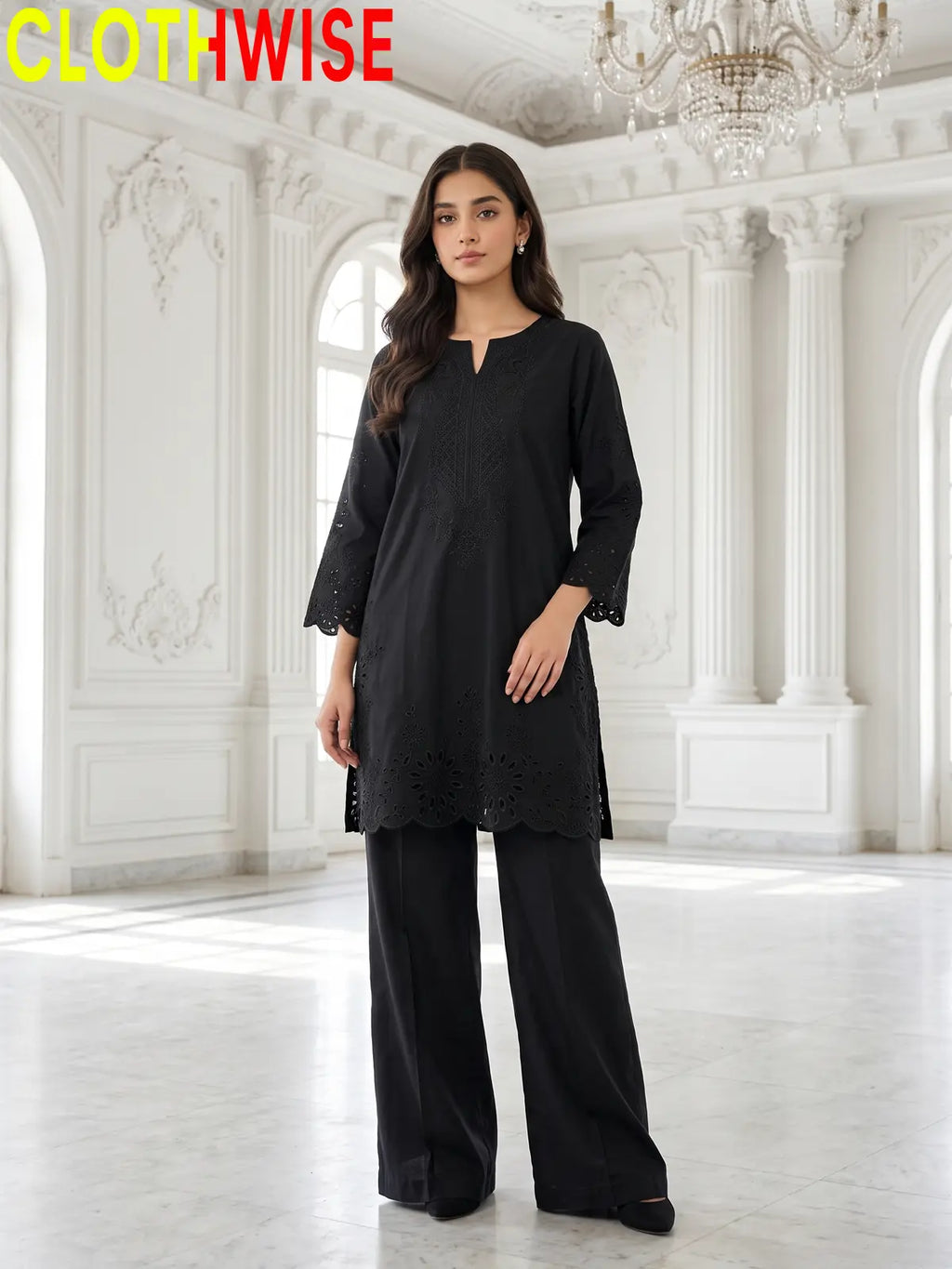 Flavia – Embroidered 2 Piece Co-ord Set for Women | Clothwise
