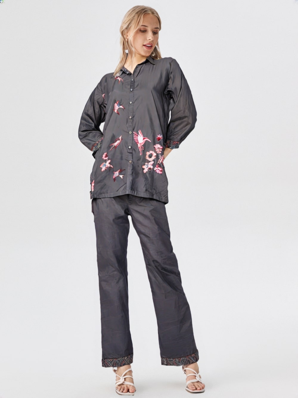 Avenya – Premium Embroidered Co-Ord Set (2-Piece)