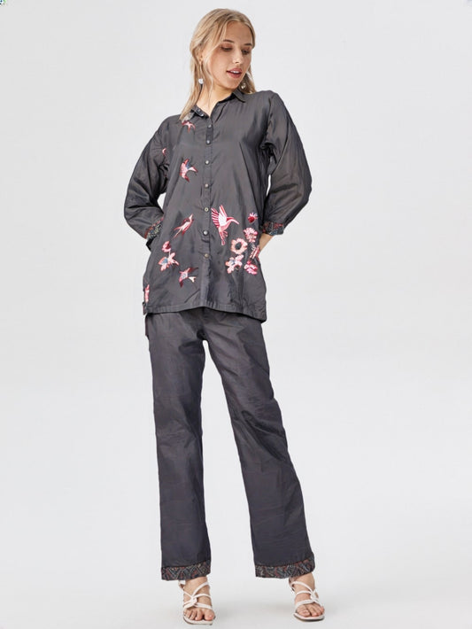 Avenya – Premium Embroidered Co-Ord Set (2-Piece)