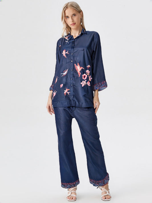 Avenya – Premium Embroidered Co-Ord Set (2-Piece)