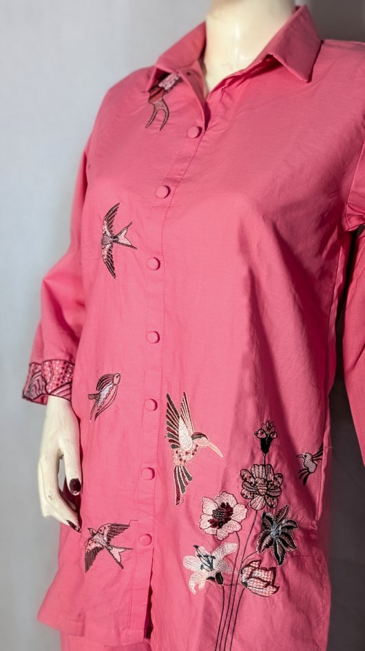 Avenya – Premium Embroidered Co-Ord Set (2-Piece)