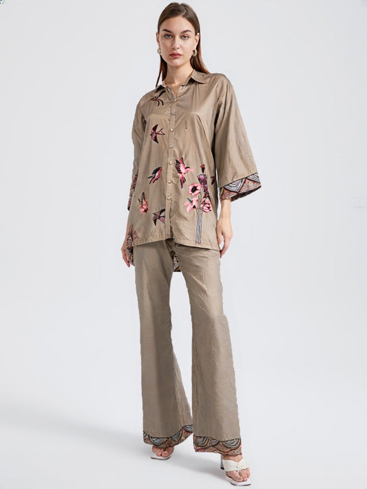 Avenya – Premium Embroidered Co-Ord Set (2-Piece)