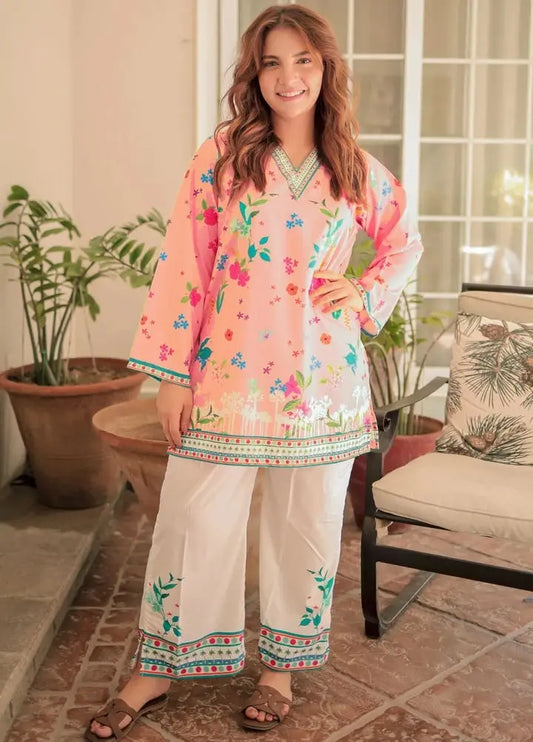 Saiyaara – Printed Crepe Silk Co-ord Set | Stylish 2-Piece Women’s Outfit