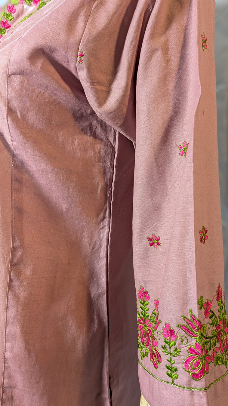 Rangzaar – 2 Piece Embroidered Cotton Co-ord Set for Girls & Women