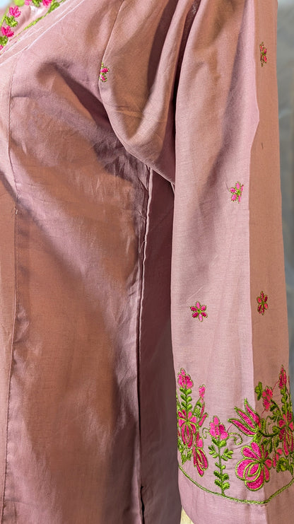 Rangzaar – 2 Piece Embroidered Cotton Co-ord Set for Girls & Women