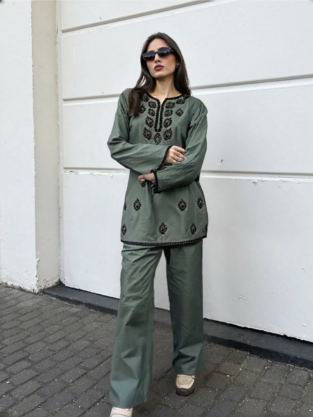ZARIA – 2-Piece Cotton Co-Ord | where threads tell a story