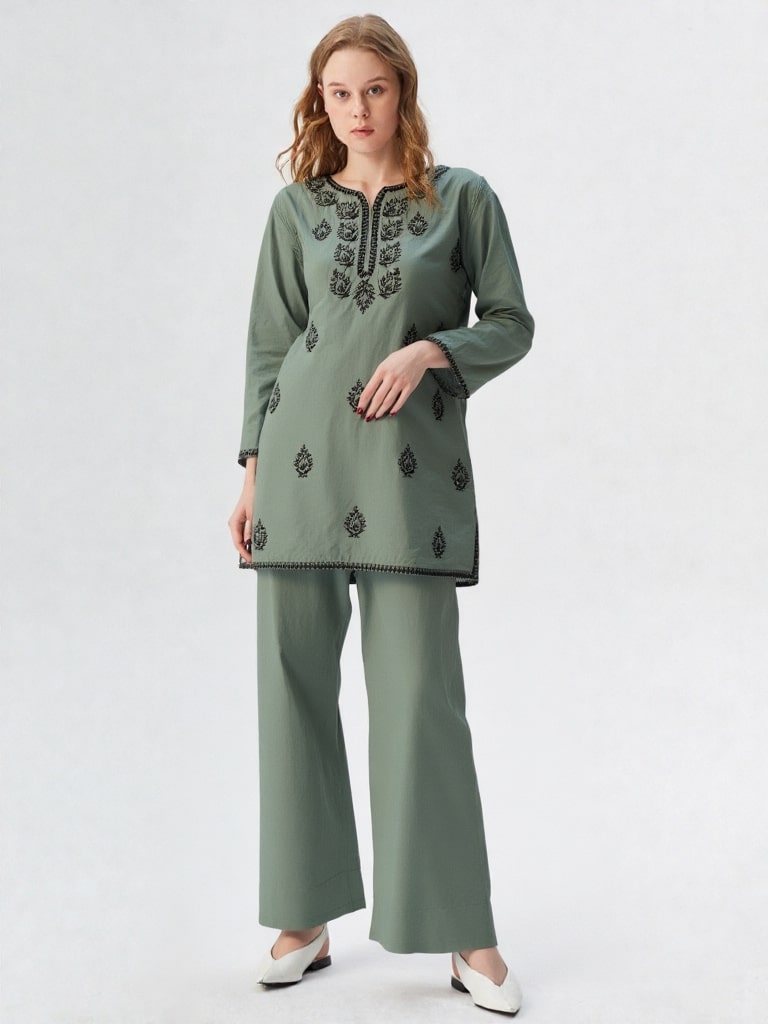 ZARIA – 2-Piece Cotton Co-Ord | where threads tell a story