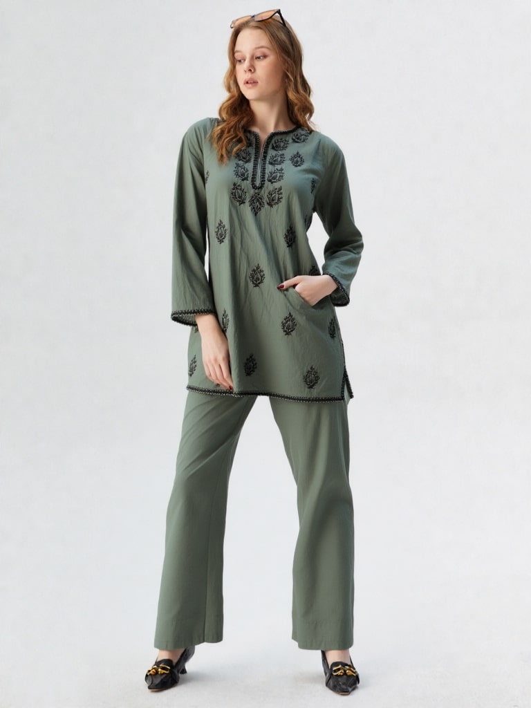ZARIA – 2-Piece Cotton Co-Ord | where threads tell a story