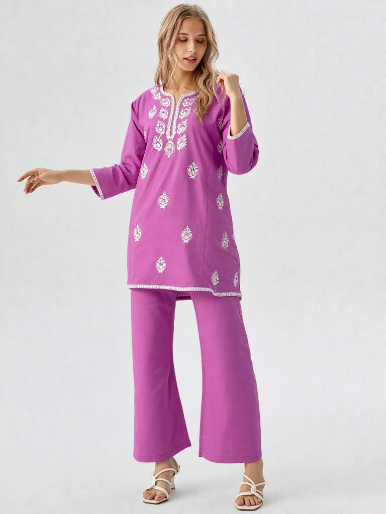 ZARIA – 2-Piece Cotton Co-Ord | where threads tell a story