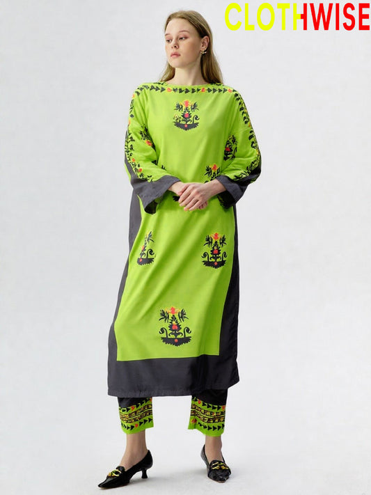 Amara Long Edition – Signature Crepe Silk 2-Piece