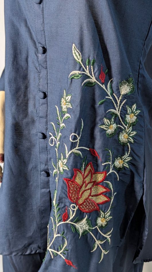 Lotus – Intricately Embroidered Co-ord Set by CLOTHWISE
