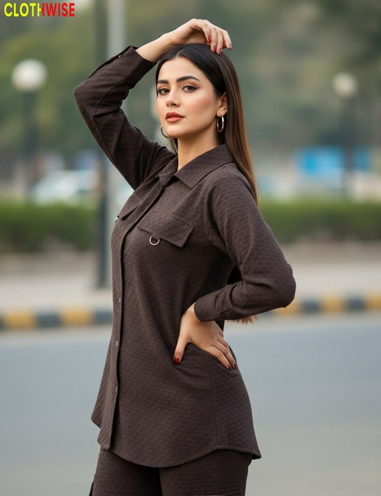 Urbanex – Western 2-Piece Lycra Co-Ord Set by Clothwise