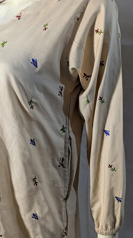 Blossom – Embroidered Co-ord Set with Side Pockets