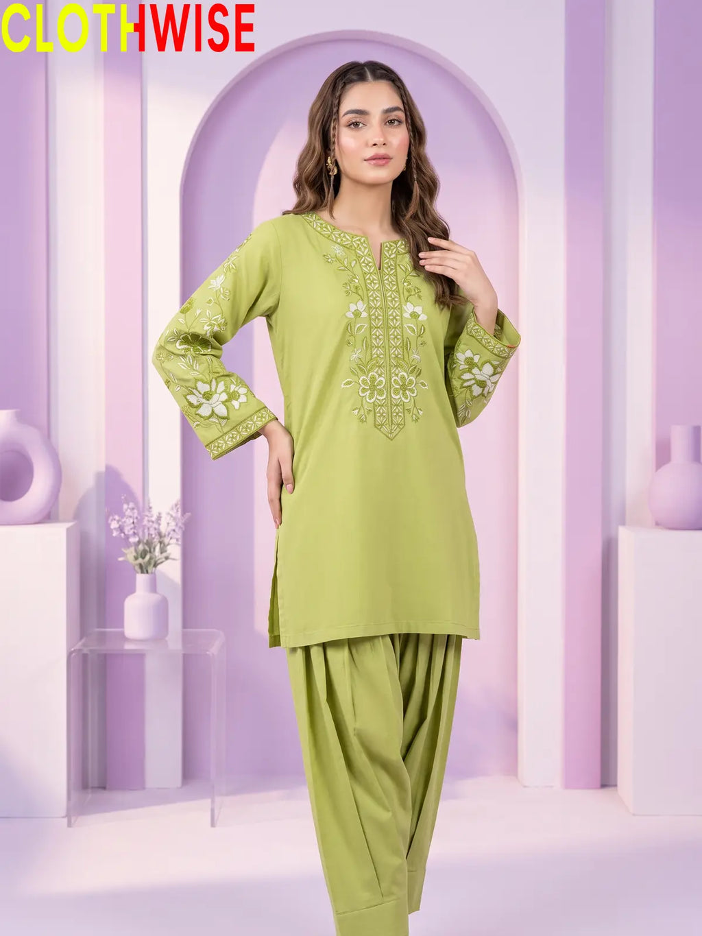 Gul 2 Piece Embroidered Lawn Suit for Women
