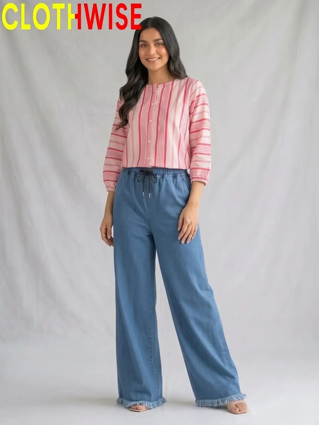 Pink Fizz co-ord set - full look