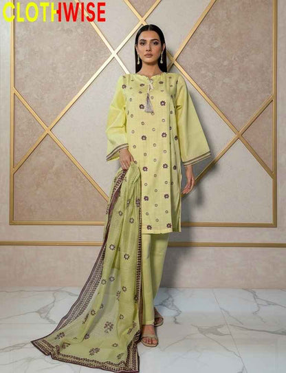 womesn wearing embroidery 2-pcs CLOTHWISE brand