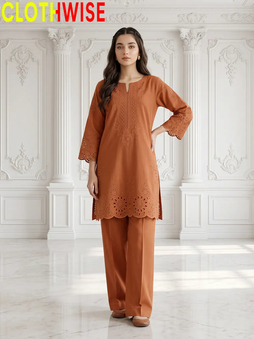 Flavia – Embroidered 2 Piece Co-ord Set for Women | Clothwise